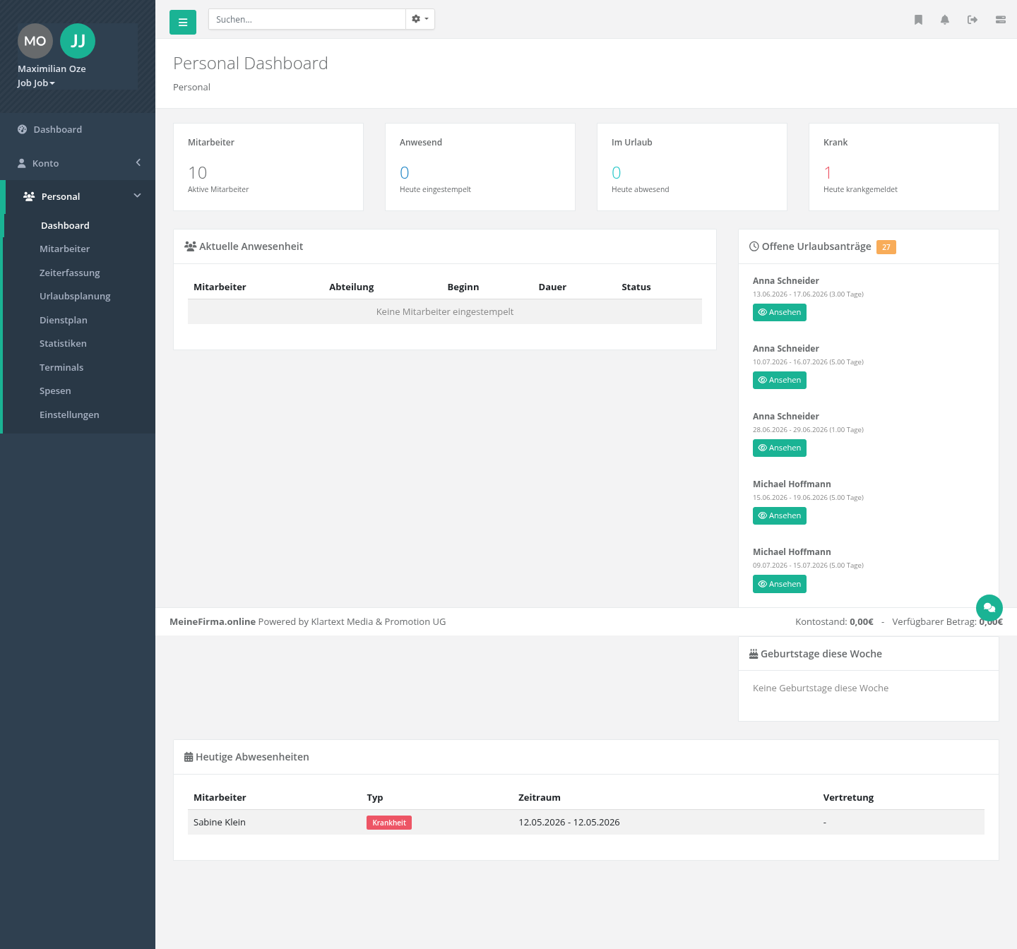 Personal-Dashboard